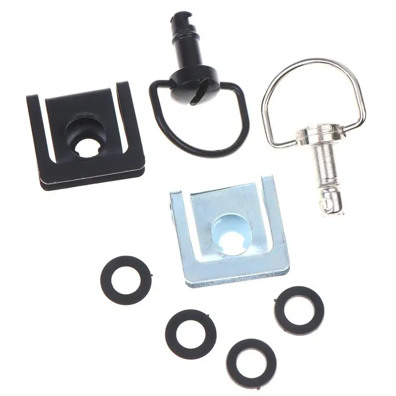 17mm Motorcycle Quick Release Screws 1/4 D-Ring Turn Race Fairing Fasteners Lightweight for Racing Motorbike Refit