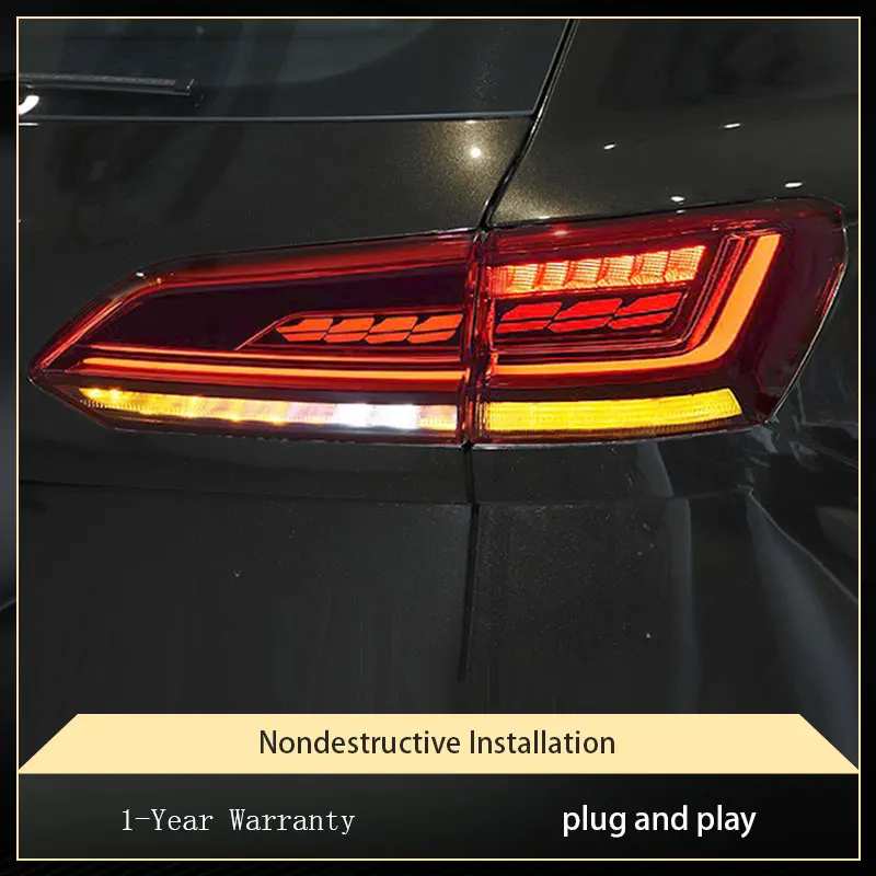 

Car Lights For Volkswagen VW Touareg 2019-2023 2023 Newest Style Taillights Modification LED DRL Turn Signal Auto Accessories
