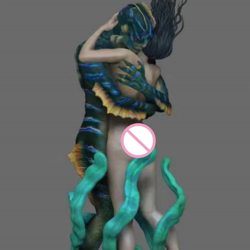 

Shape of Water Scene 1/24 Scale Die-casting Resin Figure Assemble Model Kit Unassembled Unpainted Statuettes Toys Free Shipping