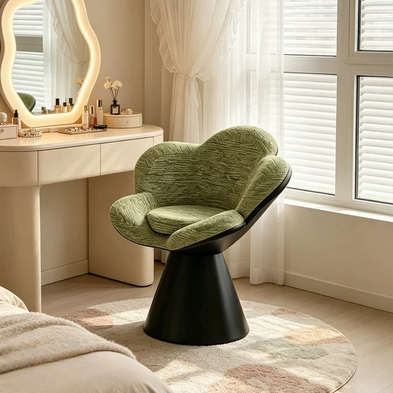 Dresser For Girls Nordic Chair Mid-century Rotating Mid-century Makeup Stool Luxury Entryway Living Room Bedroom Furniture