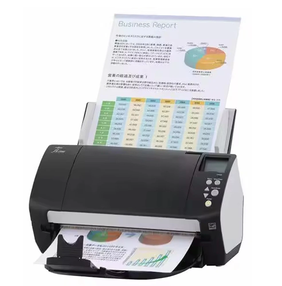 Cheap Fujitsu Fi-7160 Document Color Laser Scanner And Photocopy Scanner Machine Portable A4 Paper Scanner And Printer