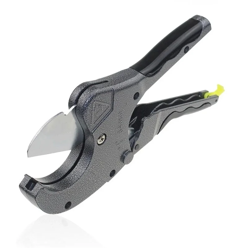 

Pipe Cutter 63MM Pipe Scissors Manganese Steel Blade Frosted Handle Ratchet PVC/PU/PP/PE Hose Pipe Cutter Scissors Repair Tools