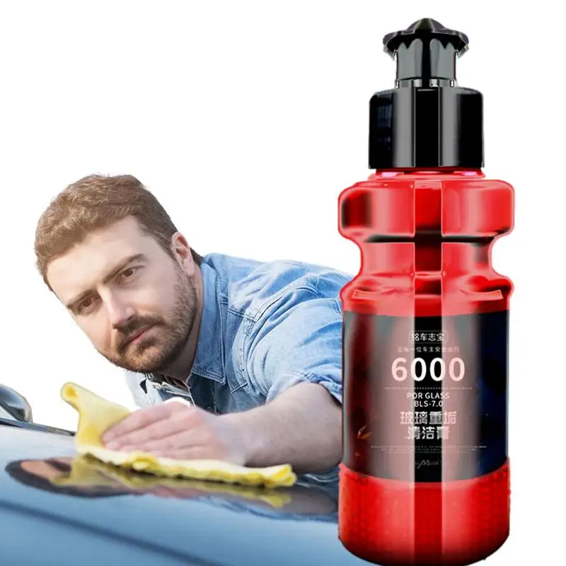 

Water Spot Remover Glass Oil Film Removing Paste Nano-grinding Technology Automotive Glass Coating Agent Form Protective Layer