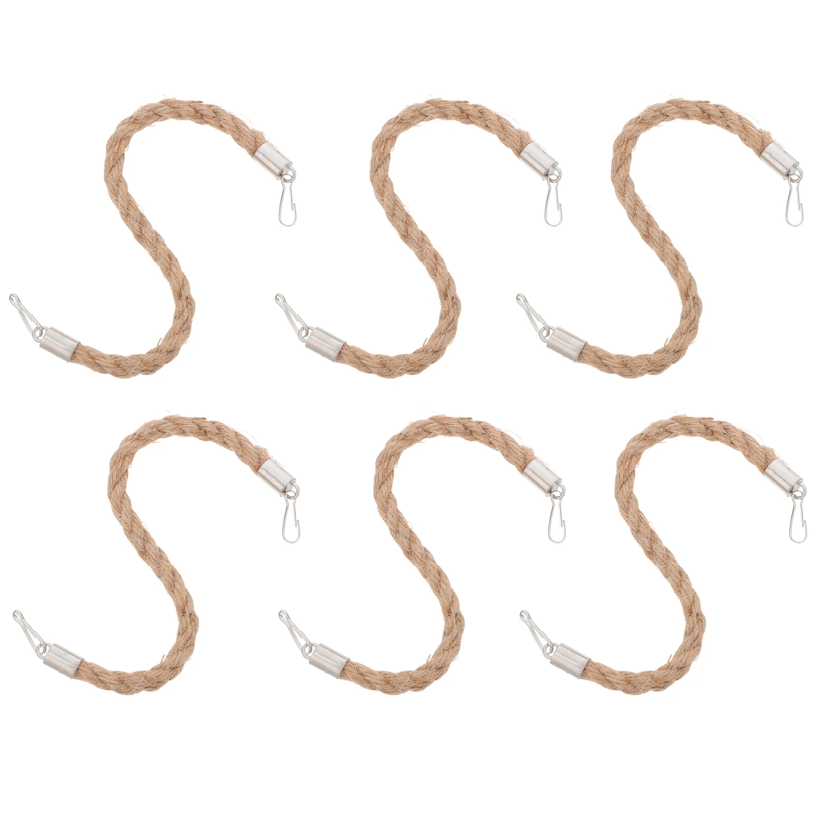 

6Pcs Mason Jar Handles Burlap Handmade Rope Holders Wide Mouth Canning Jars Decorative Outdoor Kitchen Picnic Metal Jar Handle