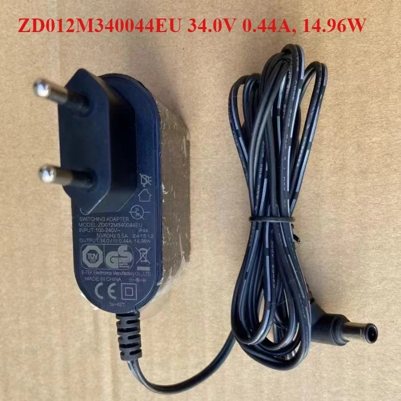1Pc New Power Charging Adapter ZD012M340044EU 34.0V 0.44A, 14.96W Charging Adapter