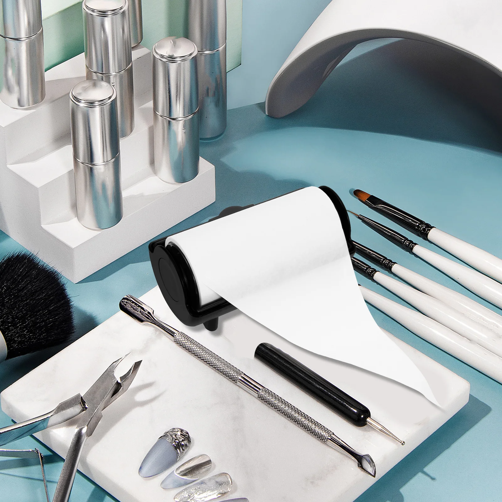 Olejek do stemplowania paznokci, szybko działający preparat do usuwania lakieru do stemplowania wzorów, wielokrotnego użytku, do użytku w salonie lub osobistego.