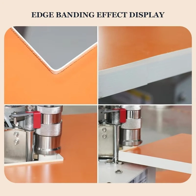 Edge Banding Machine Full Automatic Pur Glue Curved Edges Curve and Straight Edge Banding Trimming Machine