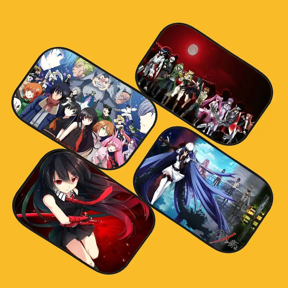 

A-Akame G-ga K-Kills Car Electrostatic Film Side Window Sunshades Windshield Auto Window Sunshade Cover For Children Baby