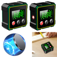 Magnetic Digital Angle Finder 360° Electronic Protractor Rechargeable Mini Inclinometer Level Gauge Measurement Tool
