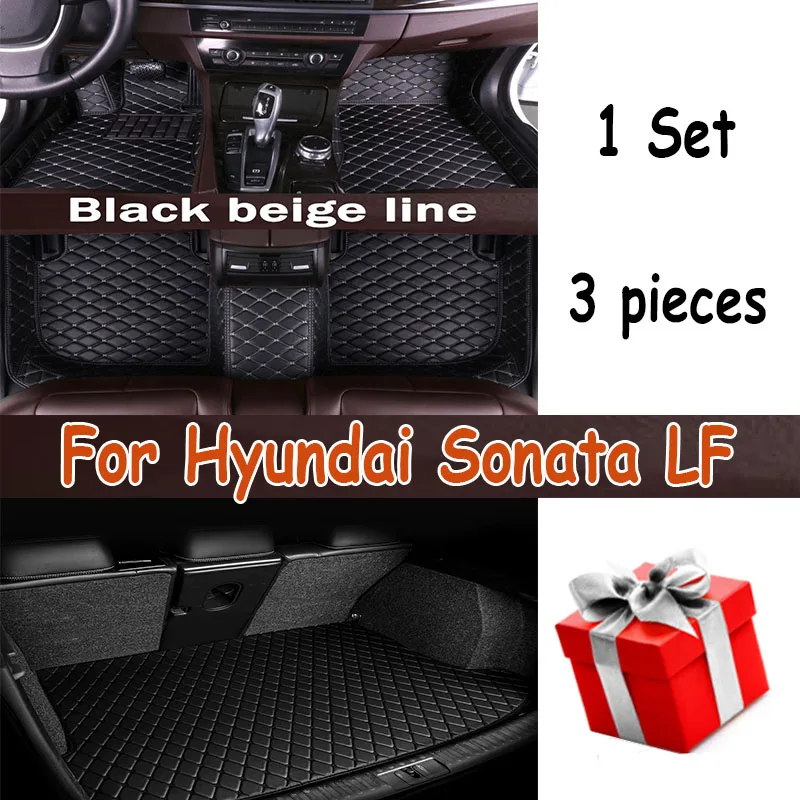 

For Hyundai Sonata LF 2019 2018 2017 2016 2015 Car Floor Mats Interior Carpets Auto Accessories Styling Custom Rugs Products