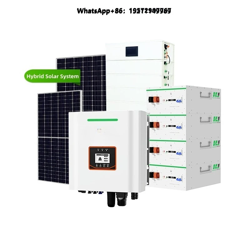 Home Energy Storage System 3KW 5KW Portable Power Bank Station 2000W-5000W Solar Generator with  Controller 5120WH