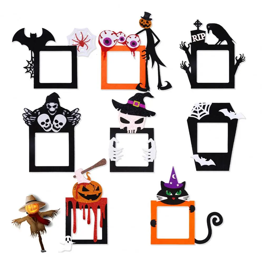 

Halloween Decal Halloween Ornament Halloween Party Accessories Unique Shape Switch Wall Stickers with Strong for Festive