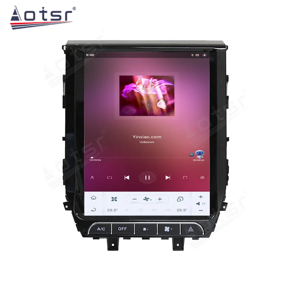 Qualcomm Tesa- Screen Android 11 Car Radio Receiver For Toyota Land Cruiser LC200 2016 2017 2018 2019 GPS Stereo Radio Head Unit
