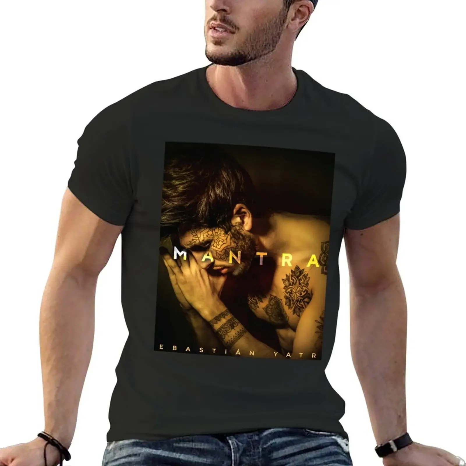 

Sebastián Yatra MANTRA T-Shirt Louboutins anime t shirts boys animal print tees mens t shirts pack