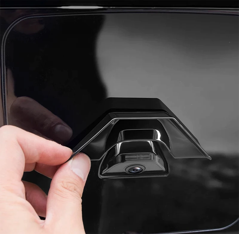 Rear Camera Rain Cover Fit for Jetour Traveller T2 2023 2024 2025 Streaming Media Lens Cover Rain Resistant Eyebrow Accessories