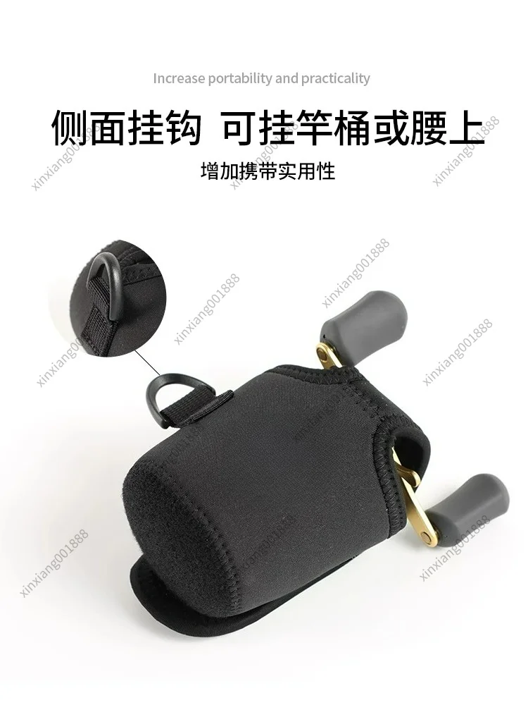For Neoprene Drum Reel Protective Cover No Remove Needed for Saltwater Boat Fishing