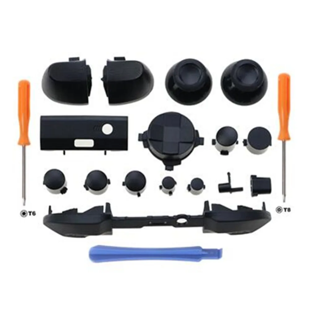 Custom Keys Full Set Buttons Replacement For Xbox Series X S Controller ABXY Trigger Grips Stick Parts With Disassembly Tool Kit