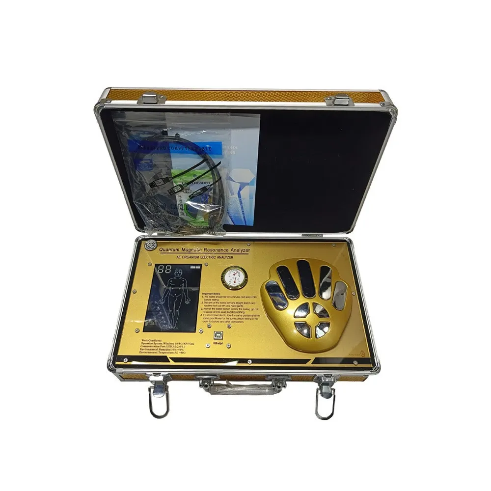 Touch Screen Quantum Analyzer Spanish English Bilingual Magnetic Resonance