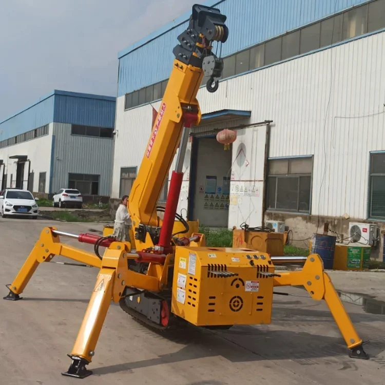 Harga derek laba-laba 3t seluler mini 9.5m portabel Tiongkok