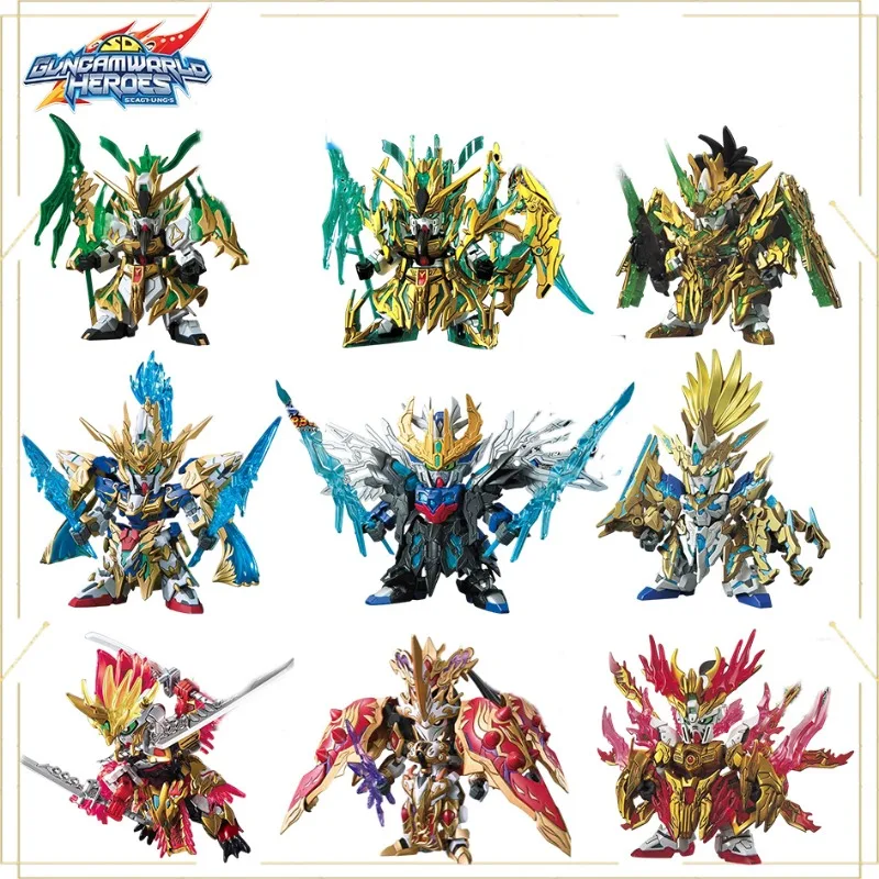 

Official Genuine Bandai Collectible Action Figure Cute Chibi SDW Heroes Legend GundamToy SDWGundam Exquisite Mini Robot Model