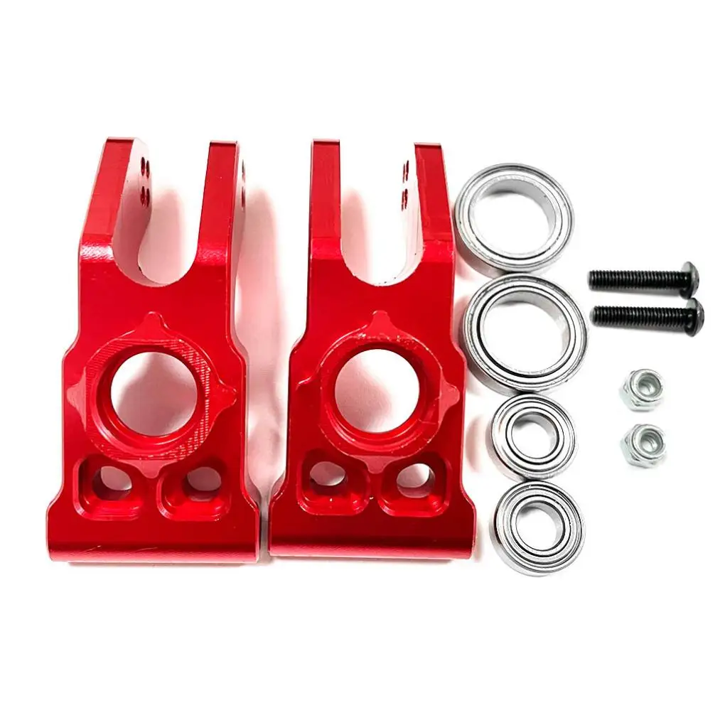 

2pieces 1/10 Rear Hub Carrier RC Upgrade Part Aluminum Alloy Wear Resistant Rear Hubs For SENTON 3S RC Car Part