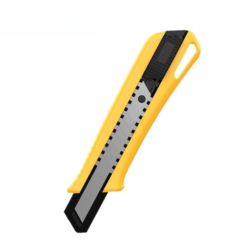 

Tool DL003 Utility Knife 18mmSK5 Plastic Handle Overlaid Large Size