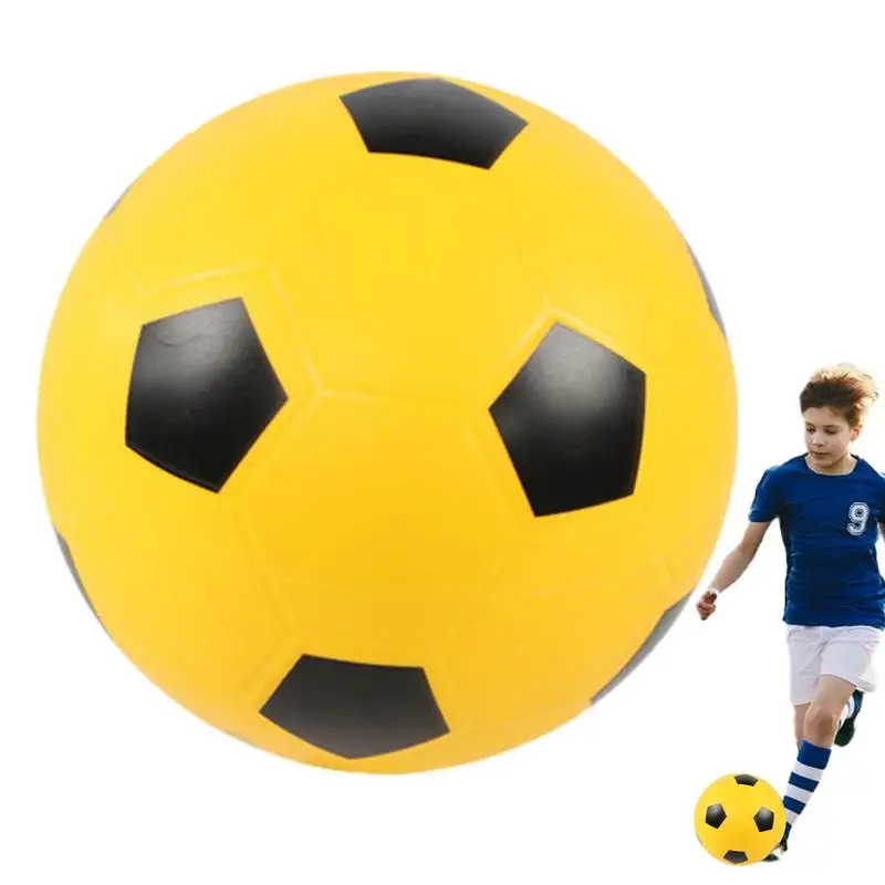 Silent Football High Density Soft Soccer Ball Indoor Silent Ball Silent Soccer Ball No Noise Bouncing Ball Quiet Training Ball