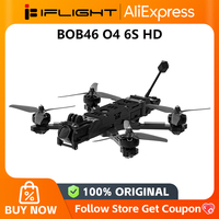 Iflight BOB46 O4 6S HD Freestyle FPV Drone Fullsend 6S 1480mAh Battery XING2 2207 1750KV  Motors Nazgul F5 propellers