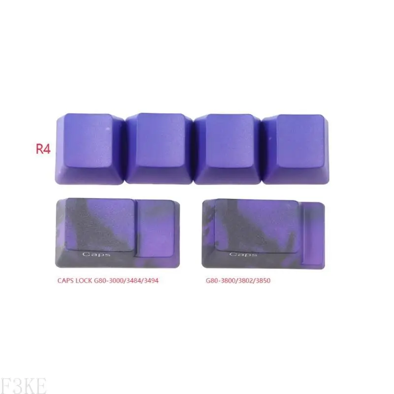 

F3KE 128KECAPS PBT OEM -профиль Стандартный процесс сублимации Keycap для GK61 / TKL87