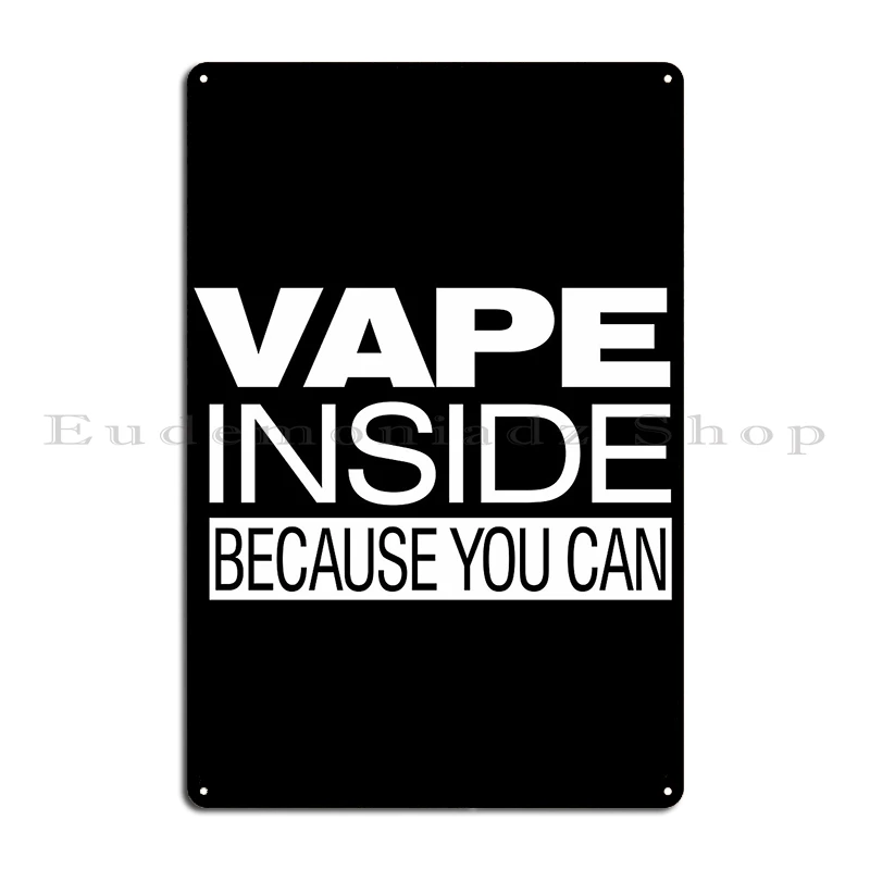 Vape Design Wordcloud Vape Impact لوحة معدنية لوحات الحفلات سينما نادي الحفلات Vape Tin تسجيل ملصق #4