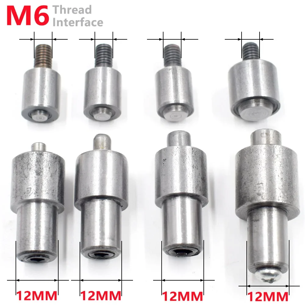 Metal Hole Eyelet Mold 12mm/6M Thread Press Eyelets Grommet Fasten Tool Die Set Cloth Leathecraft Installer for Pression Machine