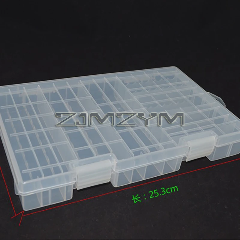 Super Volume Plastic Battery Storage Box for Placed 100pcs AAA AA Battery Holder