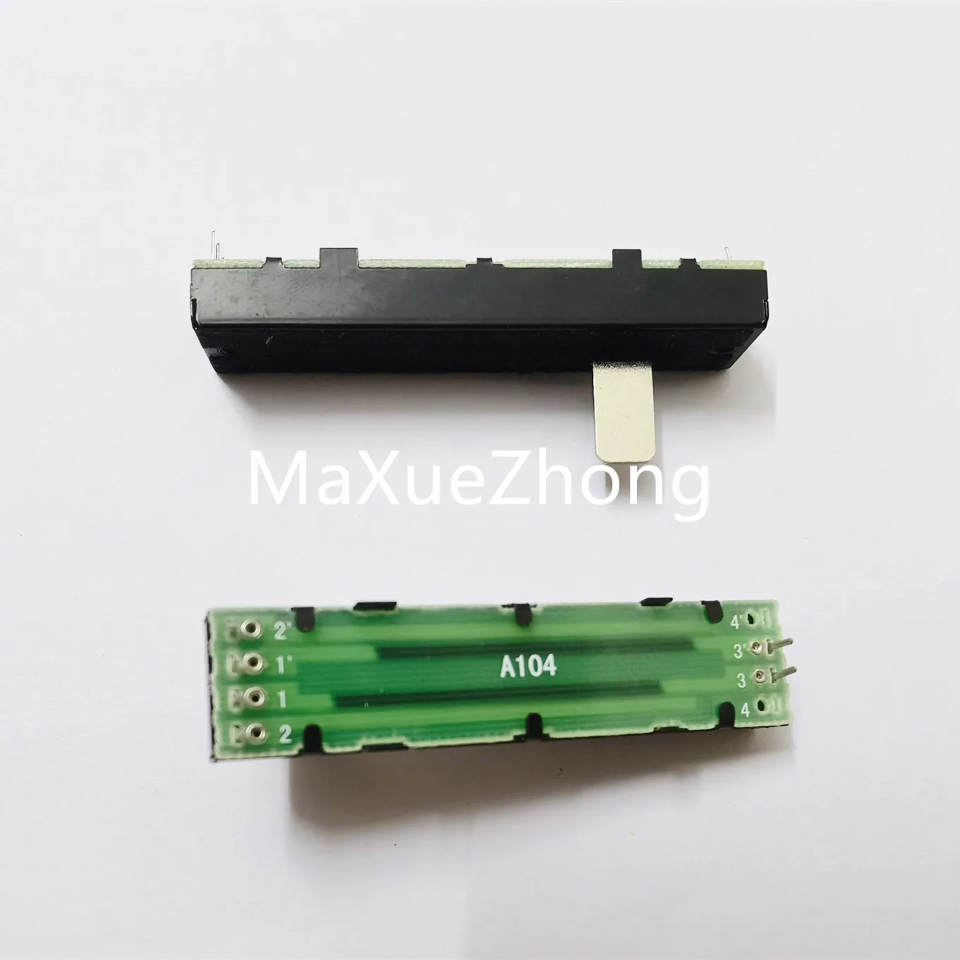 Original New 100% RA45D2 with track potentiometer 7.5cm sliding potentiometer straight rod single A100K shaft length 15mm SWITCH