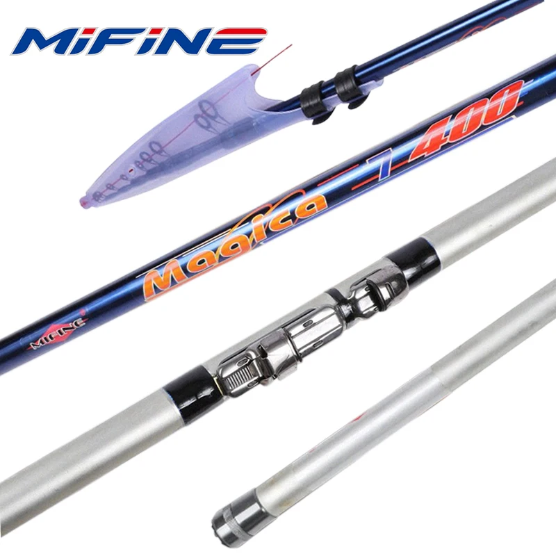 MIFINE MAGICA BOLO Telescopic Fishing Rod 4M 4.5M 5M Casting Weight 50-100g Carbon Outdoor Travel Ultralight Carp Spinning Rods