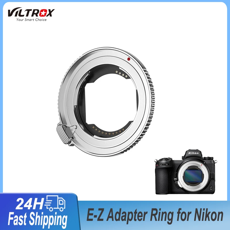 VILTROX E-Z Auto Focus Adapter Ring Converter Lens Ultra-thin For Sony E-mount Adapter To Nikon Z Mirrorless Cameras