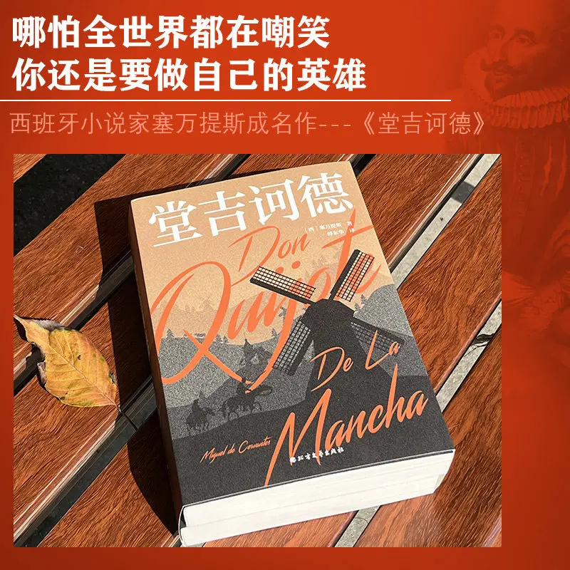 Don Quixote Foreign Classics Book Two Volumes Cervantes' Representative Works Fu Donghua's Translation Chinese Version