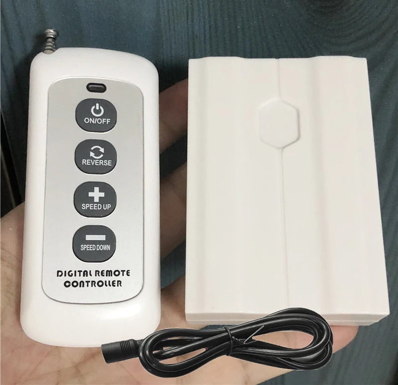 Controlador de fotomatón con Control remoto, Motor eléctrico giratorio de 12V y 24V CC, regulación de velocidad para fotomatón de vídeo 360, 360