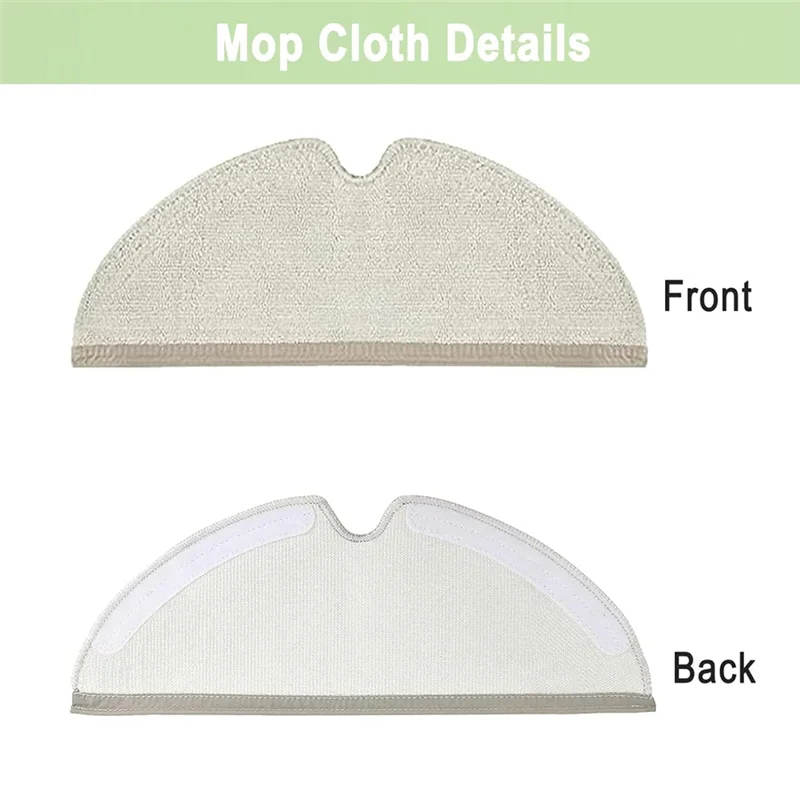 A97G استبدال أجزاء الملحقات عدة ل Xiaomi Roborock Q7 Q7 + Q7 ماكس Q7 ماكس + مكنسة كهربائية الجانب الرئيسي فرشاة فلتر Hepa ممسحة