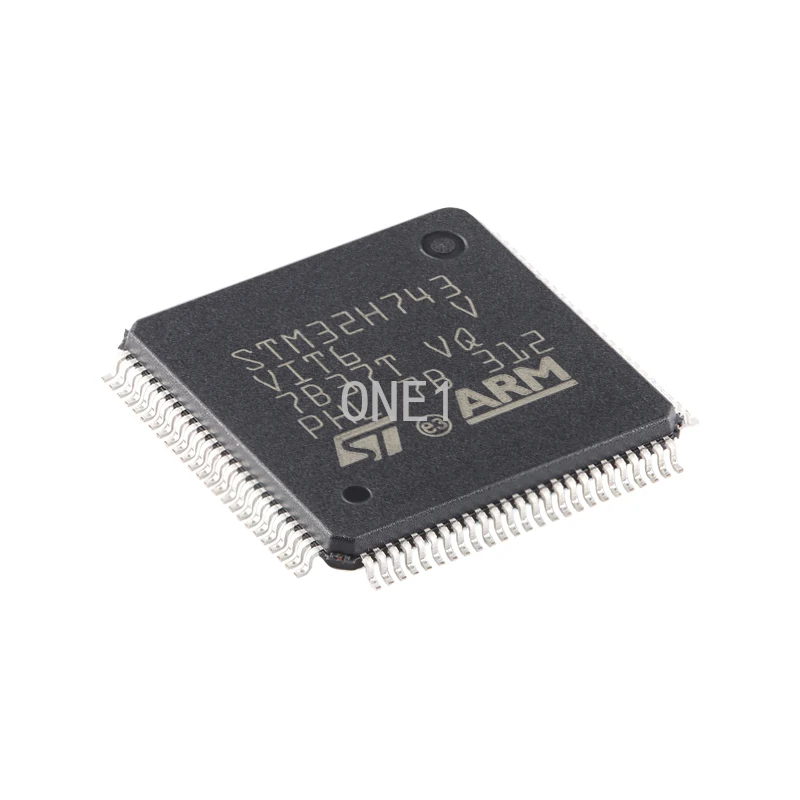 1 Pçs/lote Novo original STM32H743VIT6 LQFP-100 ARM Cortex-M732-bit microcontrolador-MCU