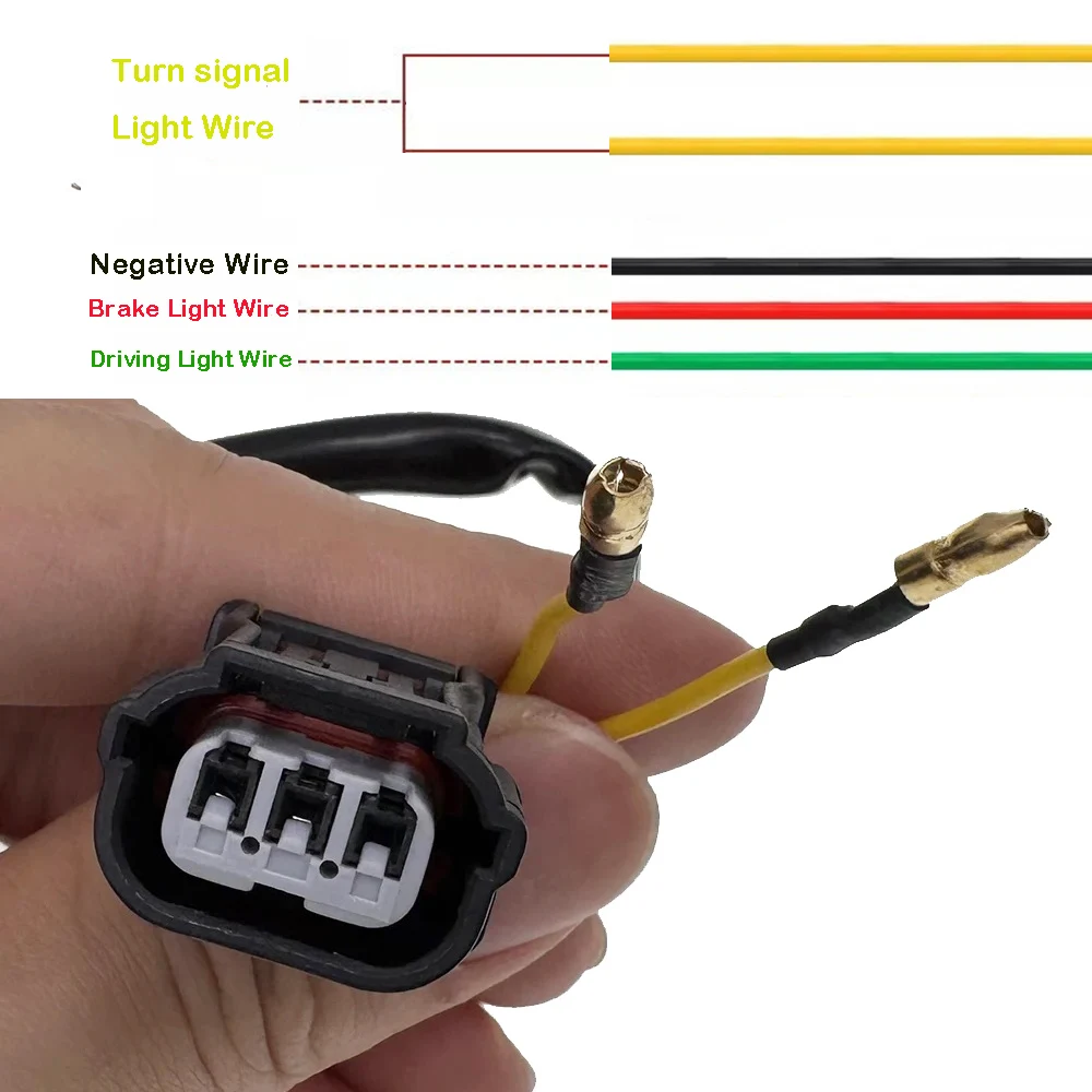 Fits for Kawasaki Ninja 500 SE Z500 ABS 2024 2025 2026 Motorcycle Taillight Rear Brake & Turn Signal LED Integrated Tail Light view 5