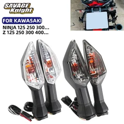 Motorfiets Richtingaanwijzers Licht Voor Kawasaki Z900 Z900RS Z750 Z650 Z300 Z400 Z800 Z1000 Ninja 400 300 Versys 1000 Flashers blinker Z125 Z250 Z1000R Z1000SX ZX6R ZX10R NINJA 125 250 650 1000 ER6N KLR650 ZRX1200 KLZ