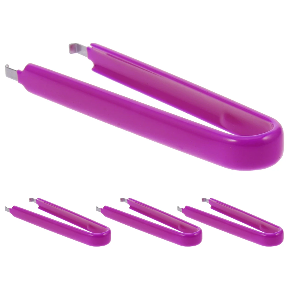 

4 Pcs Car Extraction Tweezers Automobile Fuse Puller Cars Tie Rod Automotive Relay Pliers Pvc Clip Tool