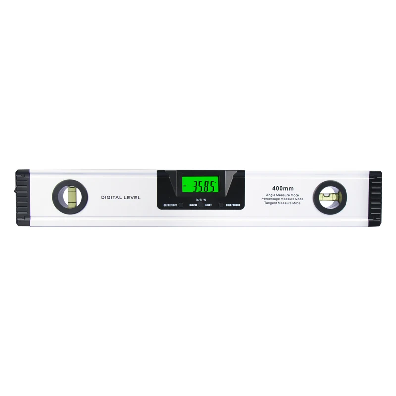

High Accuracy 400mm Digital Level Ruler LCD Display Strong Magnetic Electronic Level 360 Degree Slope Test Industrial Ruler