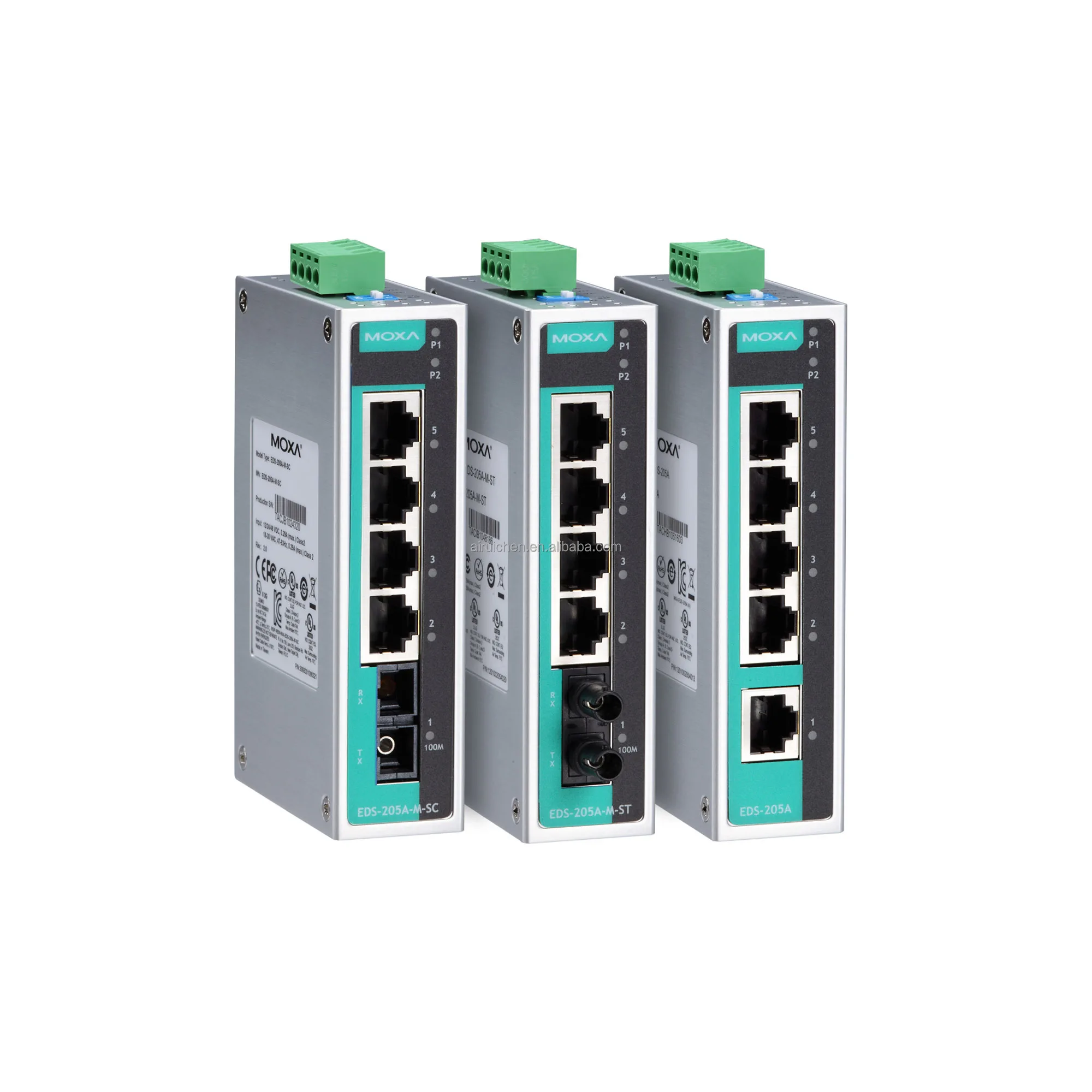 

TaiWan MOXA Original Industrial Controls EDS-205A 5-port Compact Unmanaged Ethernet Switches MOXA