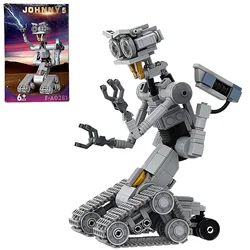 New Shorts Circuit Johnny 5 Robot Building Block Set 313 PCS Bricks Johnny Five Model Toys Chidlren Gifts