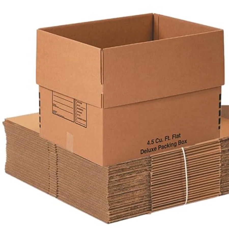 

Shipping Boxes Large 24"L x 18"W x 18"H 10-Pack - Corrugated Cardboard Box for Moving, Mailing, Packing, Packaging and Storage
