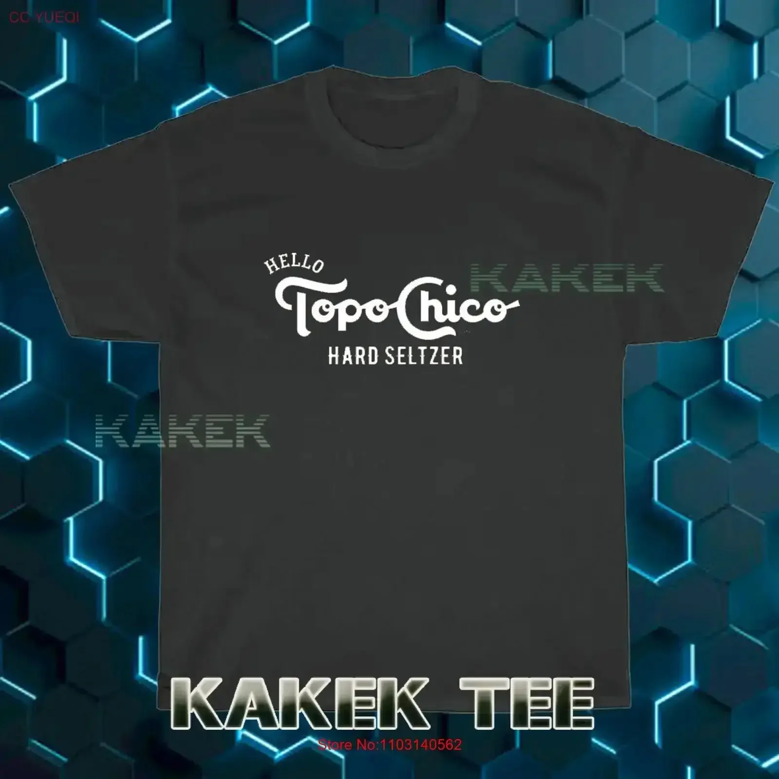 Camiseta Americana con Logotipo de Topo Chico Hard Seltzer, Divertida, Tallas S a 5XL, Estilo Vintage Lavado, Ropa de Diseñador, Streetwear, Transpirable