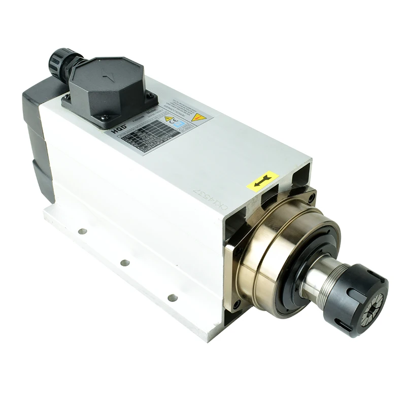 

GDF60-18Z/6.0 HQD 6kw ER32 High Power CNC Spindle Motor For Engraving Machine Tool CNC Woodworking Air Cooled