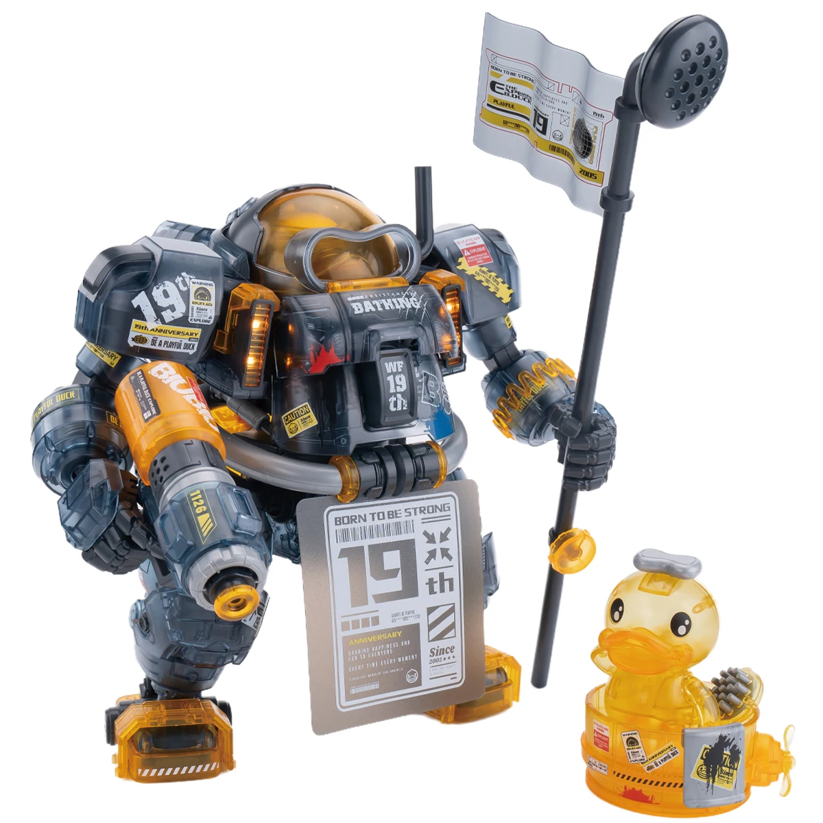 

HiPlay SOSKILL H22cm SPA Duck Robot Mecha Assembly Model Kits
