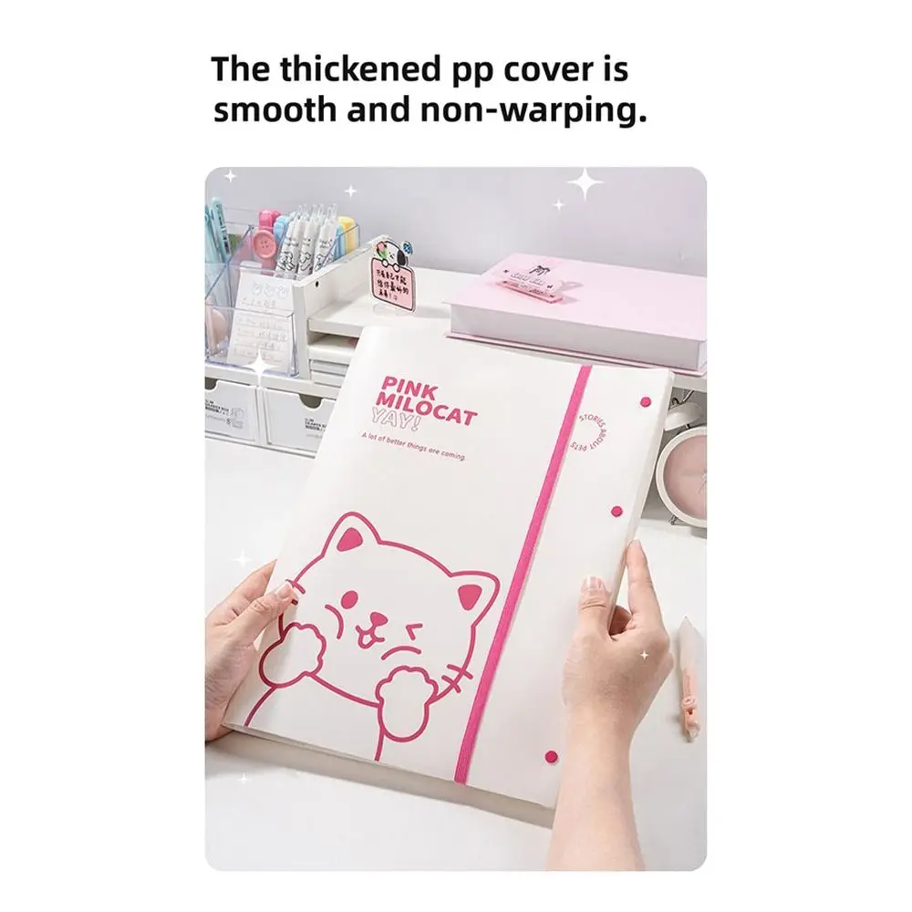 حقيبة داخلية شفافة مجلد ملفات A3 مقاس A3 30 صفحة كتاب تخزين ورق الامتحان سعة كبيرة شفافة